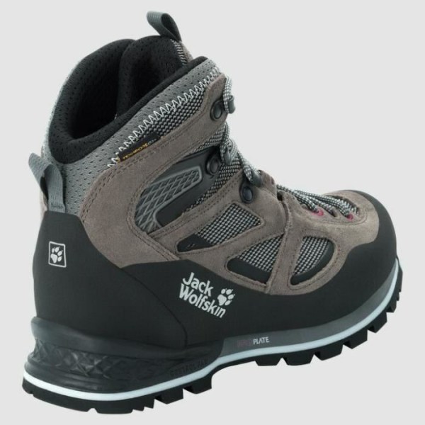 Jack Wolfskin force crest texapore mid utomhusskor för kvinnor - grå Grå 39 1/2