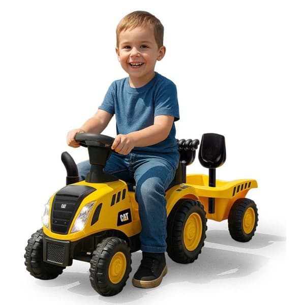 Caterpillar gul 2-i-1 traktor Gul