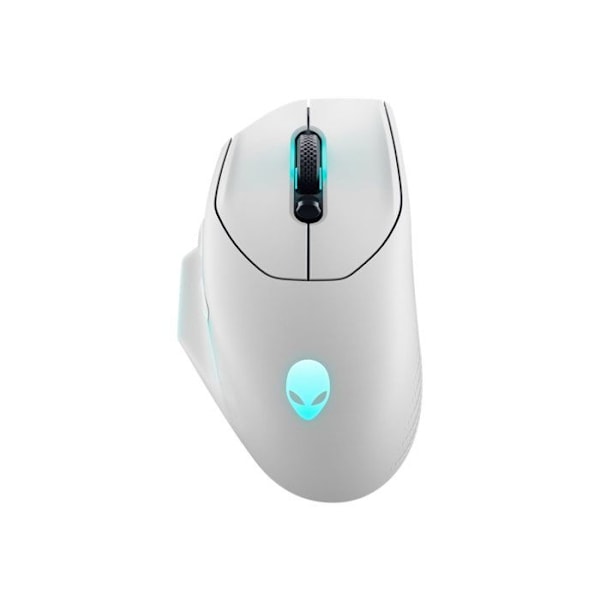 Spelmus - ALIENWARE - AW620M - 26000 DPI - 7 Programmerbara Knappar - 140h Autonomi Vit