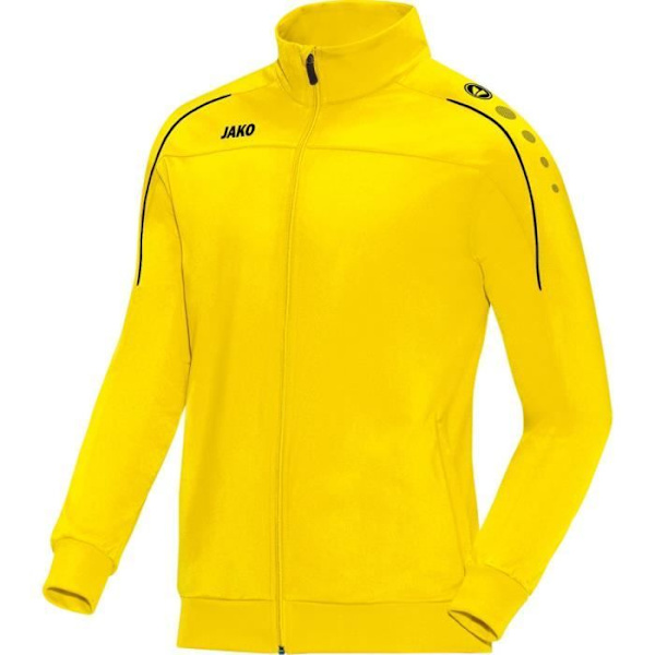 Fotbollströja - Jako - Classico - Polyester - Citrongul - Långa ärmar Gul citron XXL