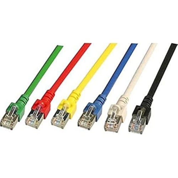 Nätverkskabel - EFB Elektronik - RJ-45 - 3 m - Hane/Hane - Grå färg