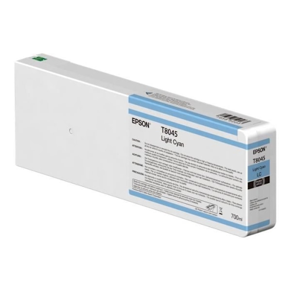 Epson UltraChrome HDX T8045 bläckpatron - Ljuscyan - 700 ml