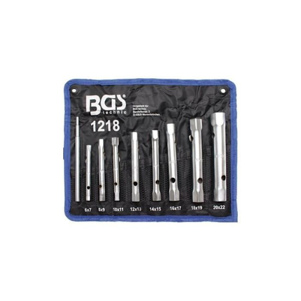 Set med rörtång 6x7 - 20x22 mm 8 st