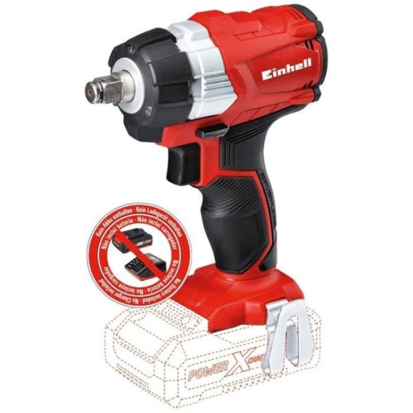 Einhell "TE-CW 18 Li BL-solo" sladdlös slagnyckel Röd Röd