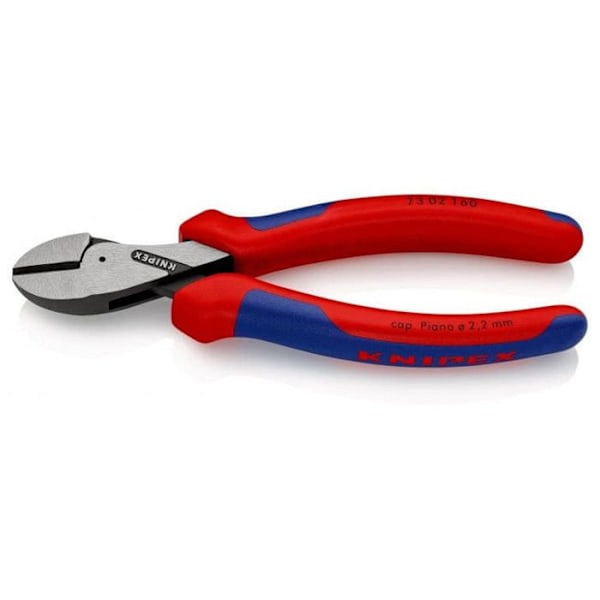 Sidoavskärningstång - KNIPEX - X-Cut 73 02 160 - Elskydd - Blå