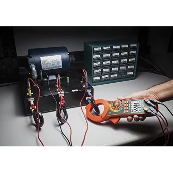 Extech Instruments PQ2071 1 fas - 3-1000 en AC strömtång
