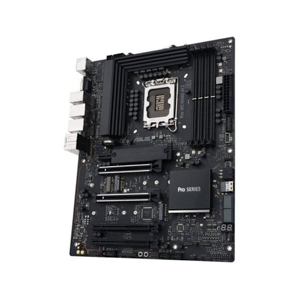 Moderkort - ASROCK - Pro WS W680-ACE - LGA 1700 - 128 GB DDR5 - Dubbel LAN 2.5 GbE