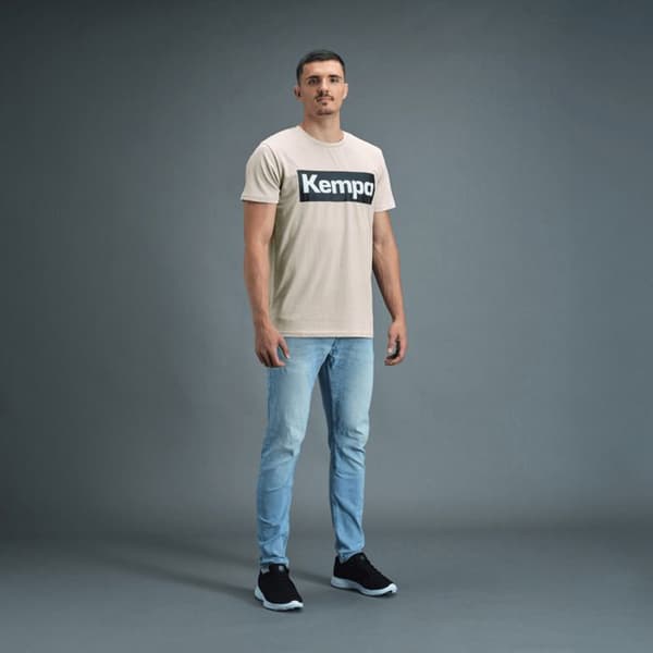 T-shirt Kempa Promo - beige beige S