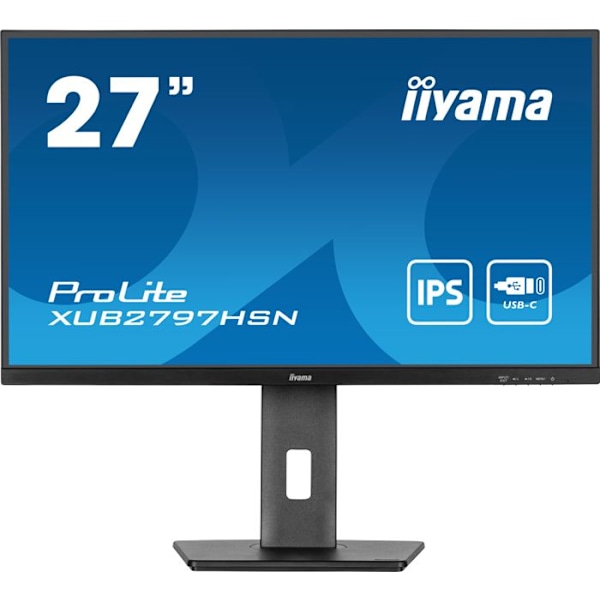 IIYAMA ProLite XUB2797HSN-B2 Svart