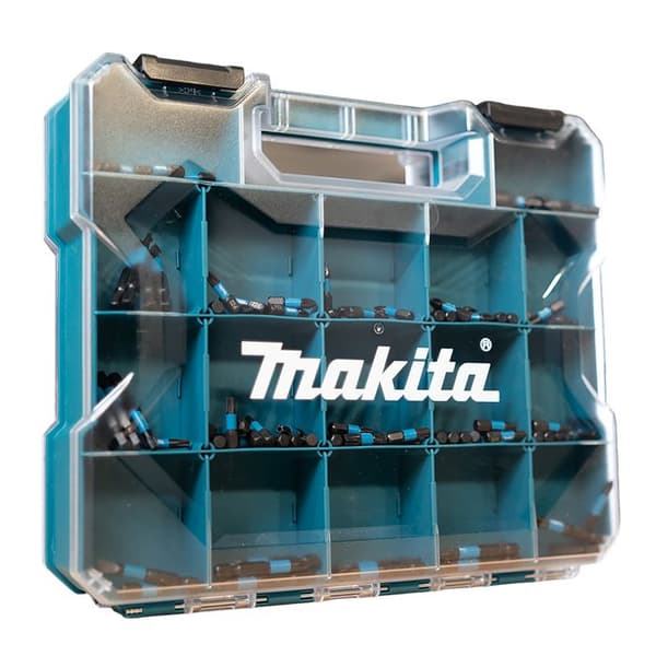 100 delar bitslåda + förvaringsfack - MAKITA - E-24826