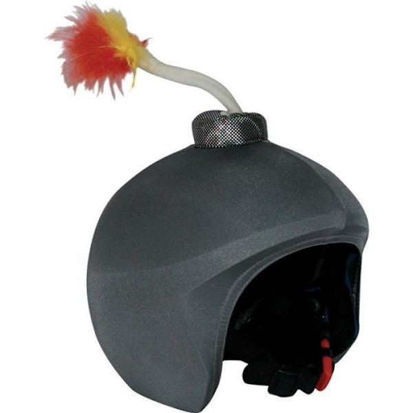 Snyggt hjälmskydd - Coolcasc - Ccbo - Svart bomb - Unisex - Skidor Svart