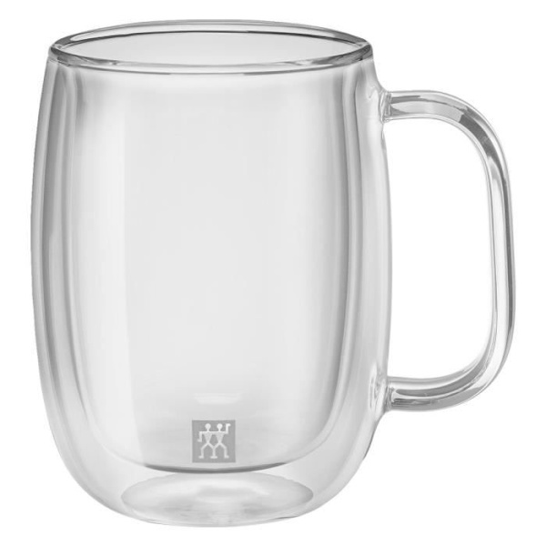 Kaffemuggar - ZWILLING - Sorrento - 2 Delar - 355 ml - Borosilikatglas