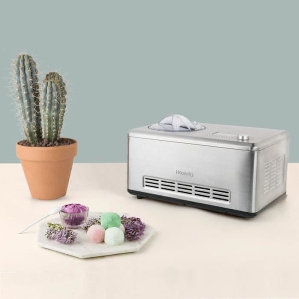 Glassmaskin HKOENIG - HF320 - Kapacitet 2L - Snabb förberedelse: 30 till 50 min - 180W