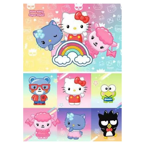 Pussel 2 x 24 bitar: Hello Kitty