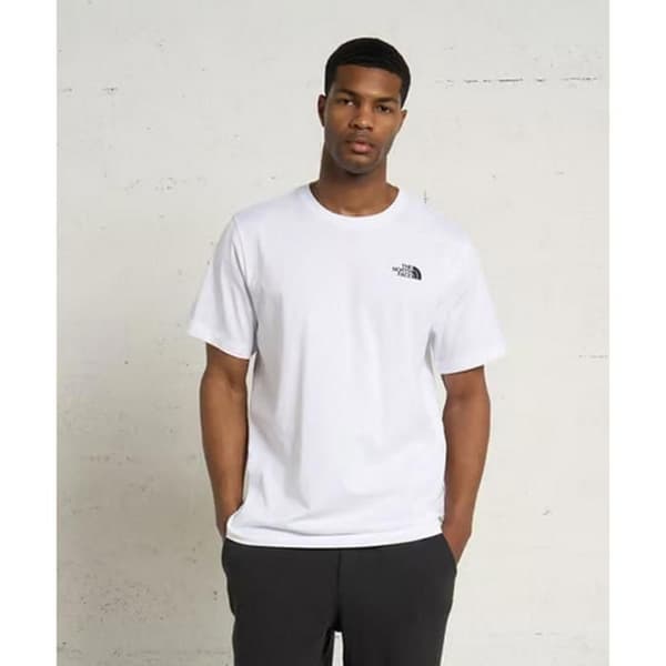T-shirt med kort ärm M evolution box nse regular ss - The north face Vit jag