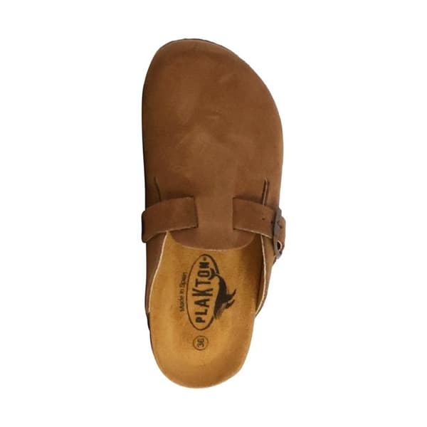 Mules Cuir Plakton Blogg - Brun brun 37