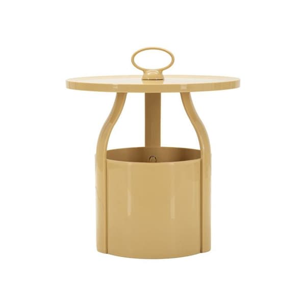 Sidobord Design "Iris" 44cm Crème grädde
