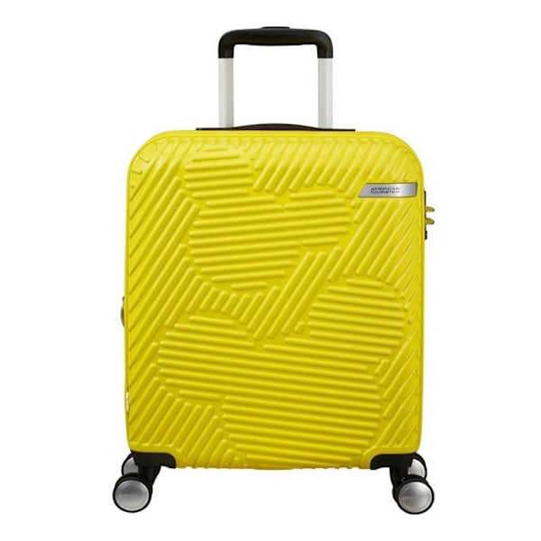 Resväska - American Tourister - Mickey Clouds Spinner 55 - Gul - 4 hjul - ABS gul