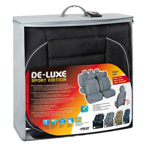 Sätesöverdrag - Lampa sätesöverdrag - 54801 - Sport Edition Set med De-Luxe bilstolsöverdrag