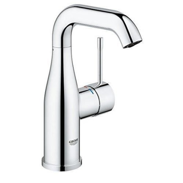 Essence tvättställsblandare - GROHE - 23463001 - Djup 114 mm - Material Metall - Färg Grå Krom