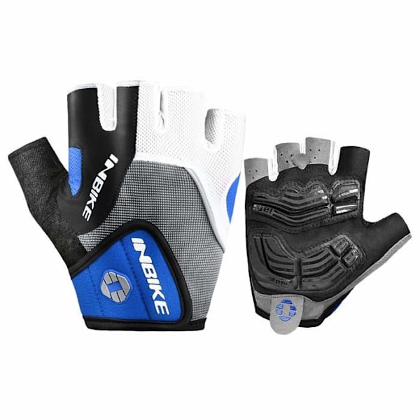 Inbike Finger Protectors - 239HF - Halvfinger Cykelhandskar för MTB Bike 5mm Gel Anti-Shock Vaddering Andas sommar