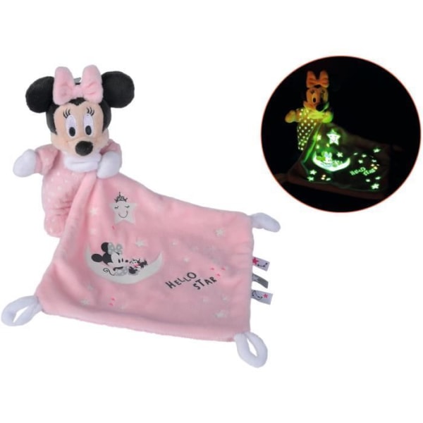 Disney - Minnie Light Up Starry Night Soft Toy