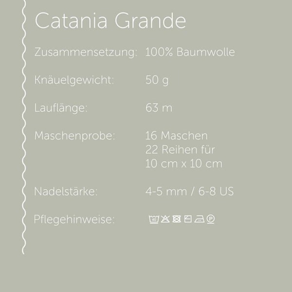 Schachenmayr sedan 1822 - 9807331-03207 - Schachenmayr Catania Grande, 50G lagunstickningsgarn