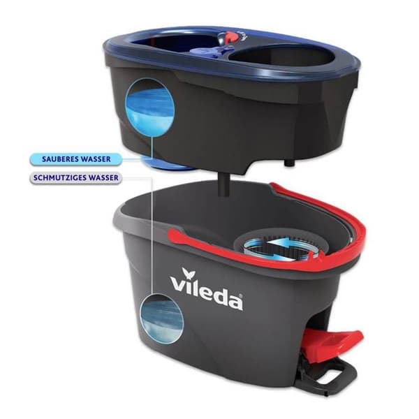 Vileda 178333 H2PRO Spin Mop Mopp 1 st (st)