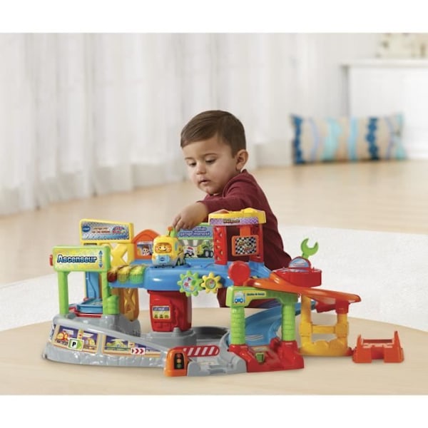 Tut Tut Bolides VTECH interaktiv garage - Ethan the felsökningsproffs - Blandat - Från 1 till 5 år gammal Flerfärgad