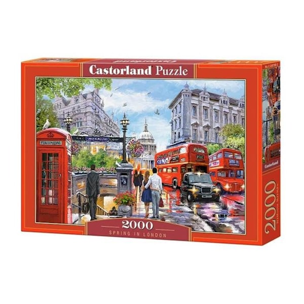 Pussel 2000 bitar: Våren i London