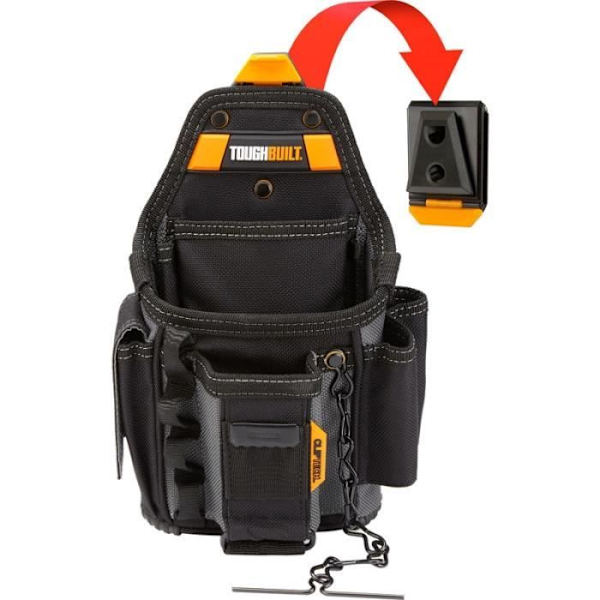 Verktygsväska - TOUGHBUILT - TB-CT-34 - Litet format - 13 fickor - ClipTech Hub