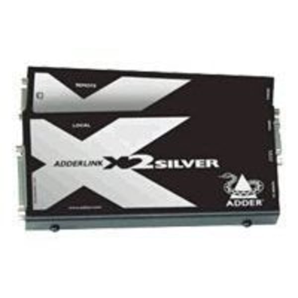 AdderLink X Series X2 Silver-sändare och Rec...