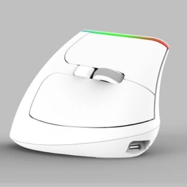 Trådlös Optisk RGB-mus M618DB-RGB-VIT Delux VIT