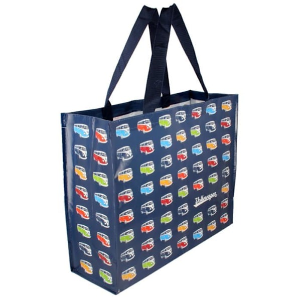 Brisa - BUSB34 - VW Collection Sac Shopper Återanvändbar Cabas med Motiv T1 Combi (Parade/Flerfärgad)