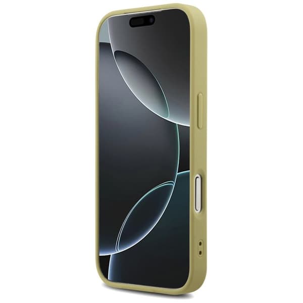 Guess Fast Glitter Big 4G-skal för iPhone 17 Pro Max - Guld Guld