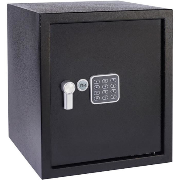 Elektroniskt kassaskåp - YALE - YSV/390/DB2 - Stort 40L - 39x35x36cm
