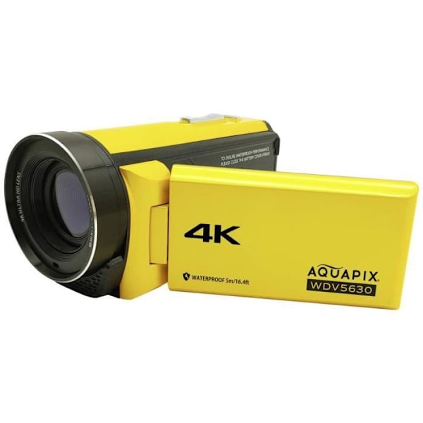 Easypix WDV5630 Gul videokamera 7,6 cm 3 tum 13 Mill. gul pixel