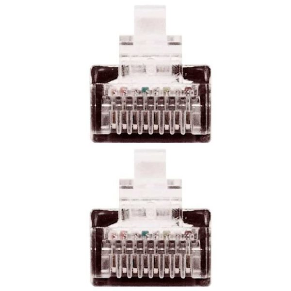 OCIODUAL Nanocable 10.20.0400-L30-BK 30cm Cat.6 Black RJ45 Ethernet-kabel för PC Bärbara datorer Routers Ethernet LAN-nätverkssladd