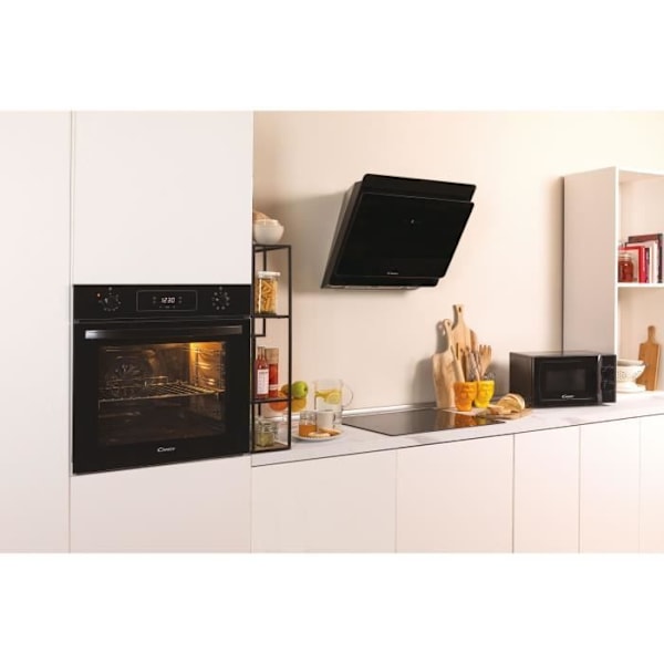 Candy Idea CMW20SMB 700 W 20L Svart Mikrovågsugn - Avfrostningsfunktion - Glasskiva - 5 effektnivåer