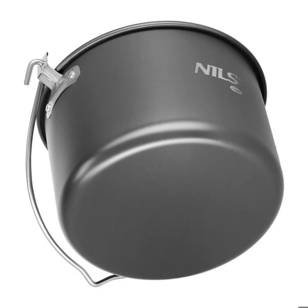 Grytan med lock NILS Camp NC17117 grå