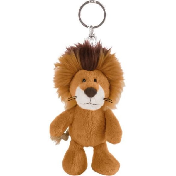 Nici nyckelring Lion Kitan junior 10 cm plyschbrun