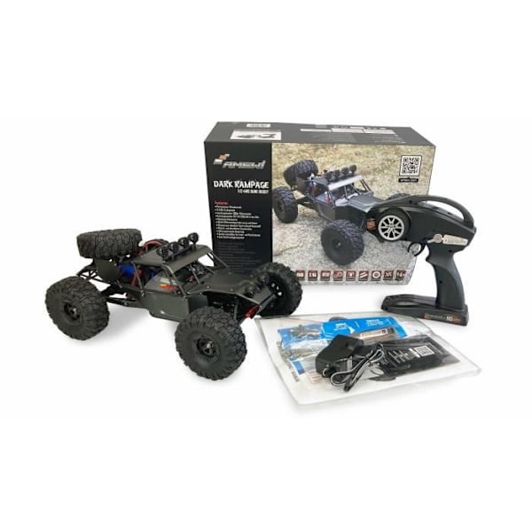 AMEWI Dark Rampage elektrisk buggy - 1:12 - 4WD - 40 km/h Grå
