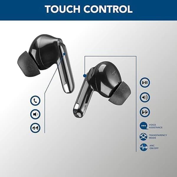 Eclipse Wireless In-Ear-hörlurar - CELLULARLINE - Bluetooth - ANC och ENC Svart