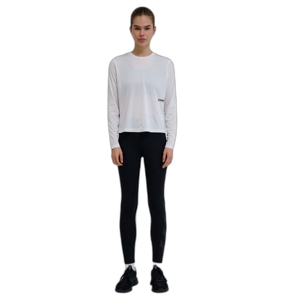 Långärmad tröja dam Hummel Pulse Vit XL