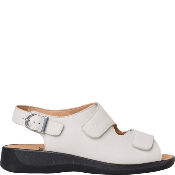 Sandal - barfota Ganter - 202511 - Woman Monica-G, Zweiklett-Sandal Mjölk 40