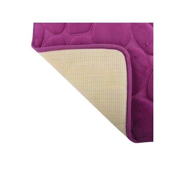 Mikrofiber badmat PEBBLE 40x60cm Lila MSV Lila