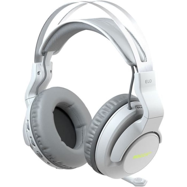 ROCCAT ELO 7.1 Air White Gaming Headset - Trådlös teknologi, Ultralätt komfort