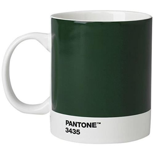 Pantone - Porslinsmugg - 375 ml - Mörkgrön 3435