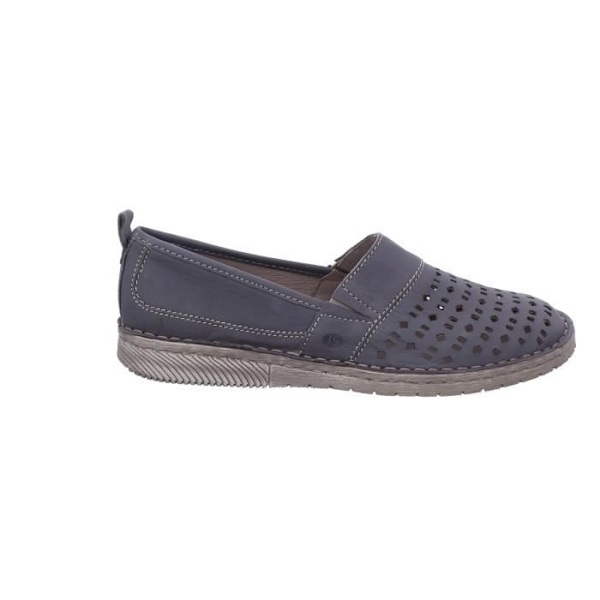 Loafers för kvinnor - JOSEF SEIBEL - Sofie 27 - Läder - Elastiskt - Bekvämt Blå 43