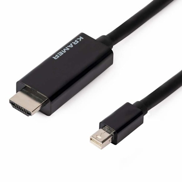 Kramer - 97-16011006 - Elektronik C-MDP/HM/UHD-6 Videokabel-Adapter 1,8 m Mini DisplayPort HDMI Typ A (Standard) Svart ()